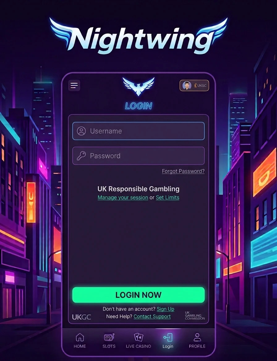 Nightwin Casino affiliate landing preview